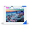Ravensburger - Puzzle noaptea in Santorini 1000 piese design nou - RVSPA00663