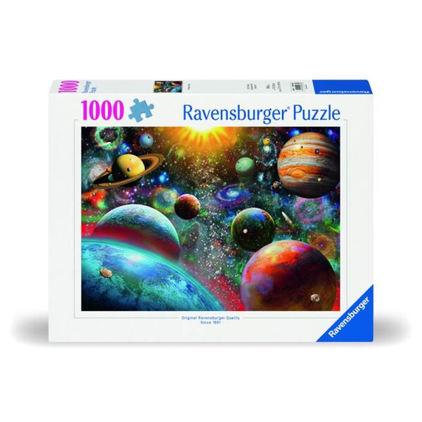 Ravensburger - Puzzle planete 1000 piese design nou - RVSPA00686