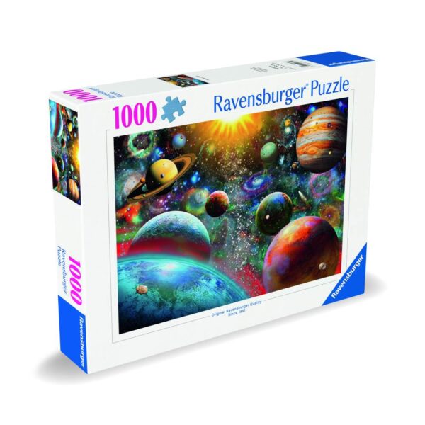 Ravensburger - Puzzle planete 1000 piese design nou - RVSPA00686
