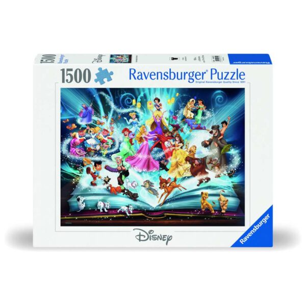 Ravensburger - Puzzle carte de povesti Disney 1500 piese design nou - RVSPA00710