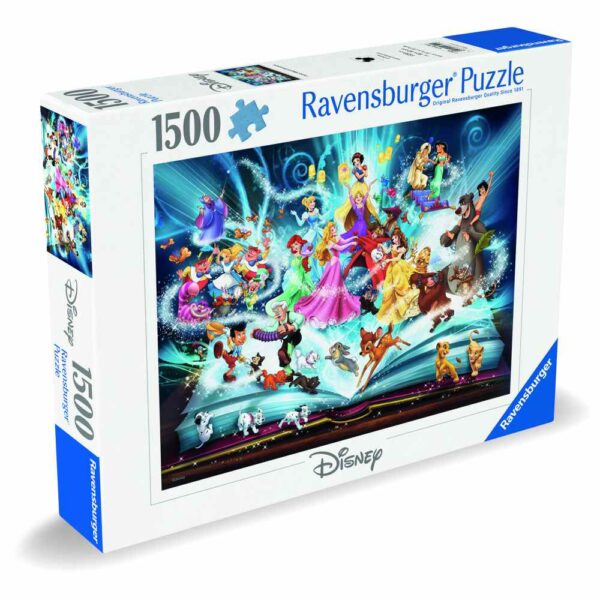 Ravensburger - Puzzle carte de povesti Disney 1500 piese design nou - RVSPA00710