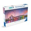 Ravensburger - Puzzle panorama Londra colorata 2000 piese - RVSPA00805