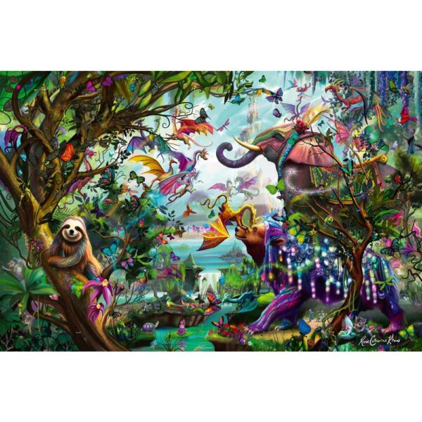 Ravensburger - Puzzle animale tropicale 4000 piese - RVSPA00812