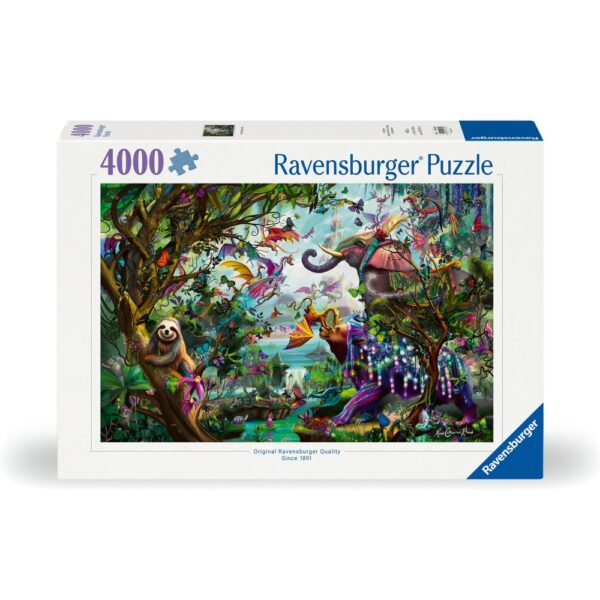 Ravensburger - Puzzle animale tropicale 4000 piese - RVSPA00812