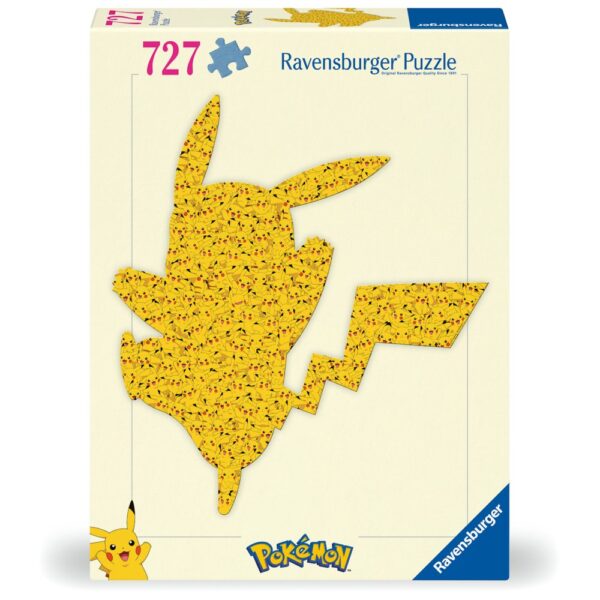 Ravensburger - Puzzle contur Pikachu 727 piese - RVSPA01212