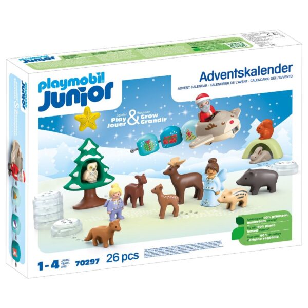 Playmobil Junior - Calendar zapada de Craciun - PM70297