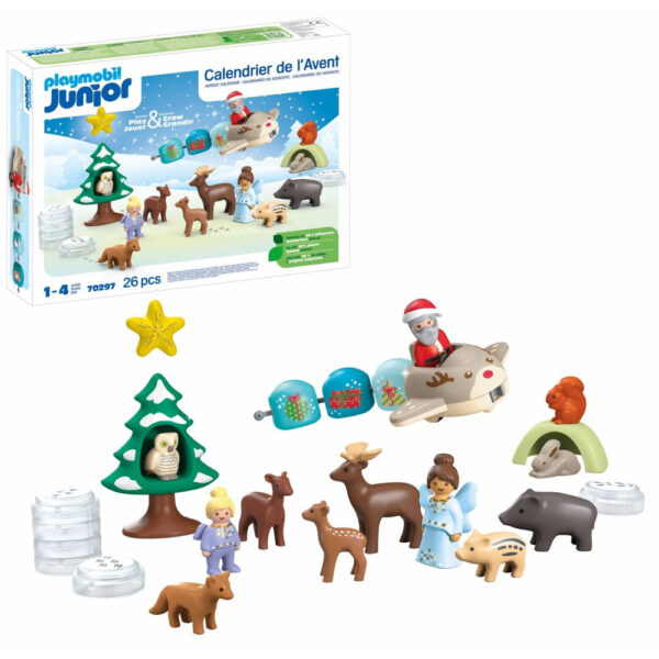 Playmobil Junior - Calendar zapada de Craciun - PM70297