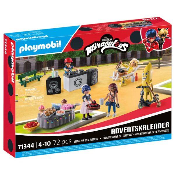 Playmobil - Calendar Craciun Miraculous picnic in Paris - PM71344