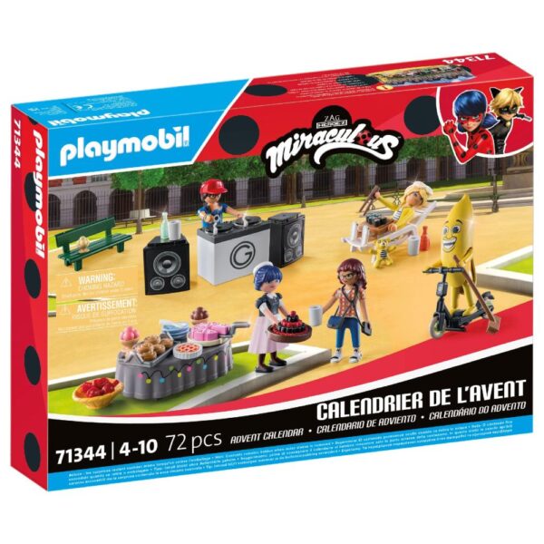 Playmobil - Calendar Craciun Miraculous picnic in Paris - PM71344