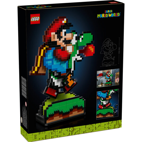 LEGO Super Mario - Super Mario World™: Mario si Yoshi 71438, 1215 piese