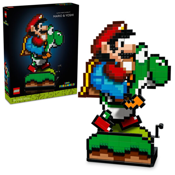 LEGO Super Mario - Super Mario World™: Mario si Yoshi 71438, 1215 piese