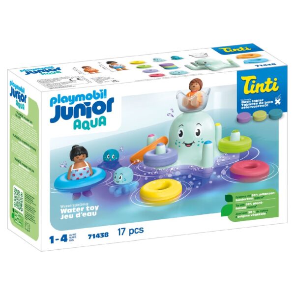 Playmobil Junior Aqua si Tinti - Calamar colorat - PM71438