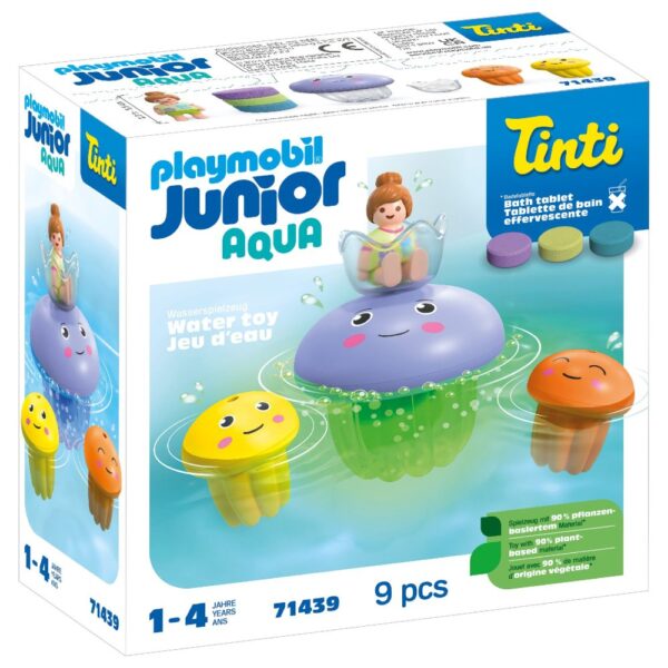 Playmobil Junior Aqua si Tinti - Familie de meduze colorate - PM71439