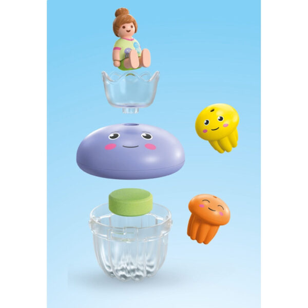 Playmobil Junior Aqua si Tinti - Familie de meduze colorate - PM71439