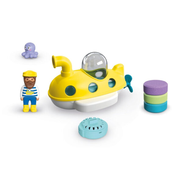 Playmobil Junior Aqua si Tinti - Submarin colorat - PM71440