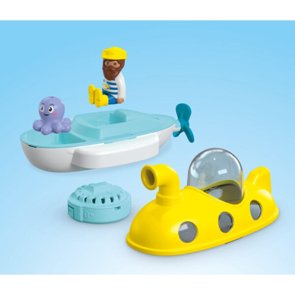 Playmobil Junior Aqua si Tinti - Submarin colorat - PM71440