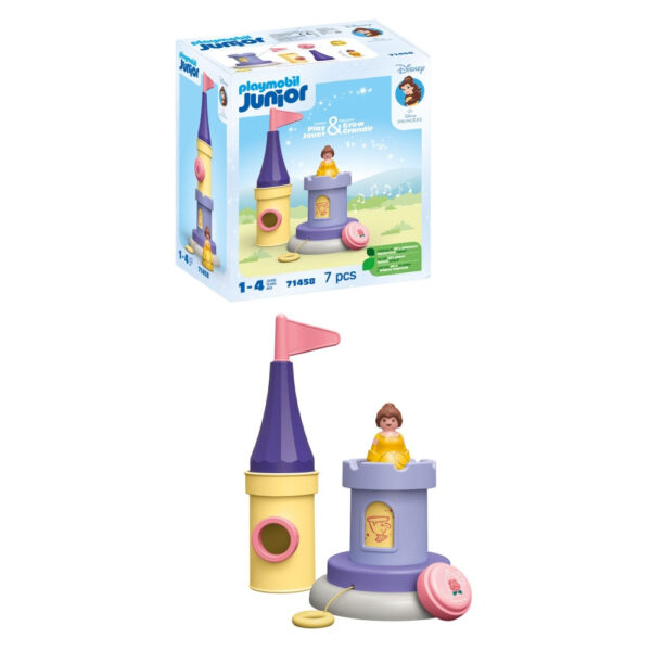 Playmobil Junior Disney - Turnul de joaca cu melodii al lui Belle - PM71458