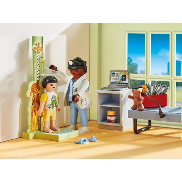 Playmobil - Pediatru cu copil si ursulet - PM71619