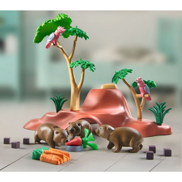 Playmobil - Adapost pentru wombat - PM71625