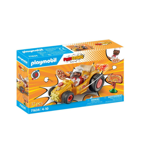 Playmobil - Kart pullback pizza - PM71634