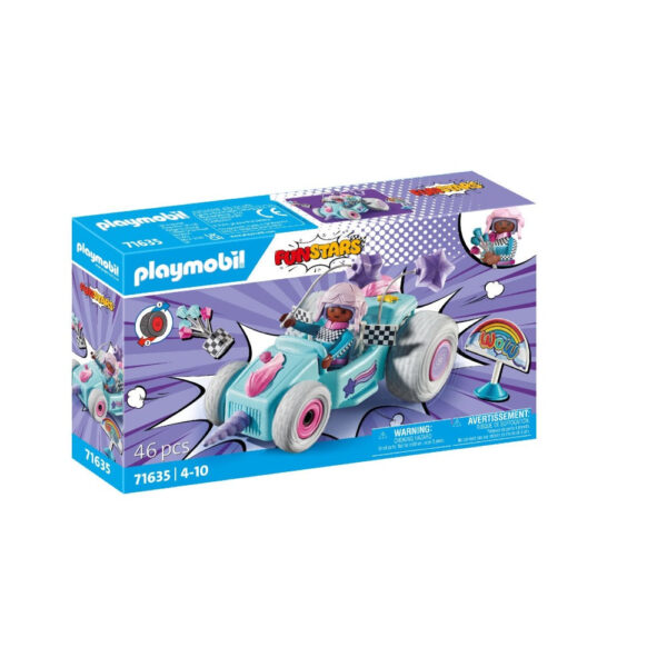 Playmobil - Kart pullback unicorn - PM71635