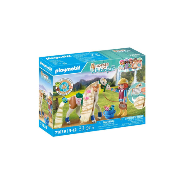 Playmobil - Ellie si cal cu par - PM71639