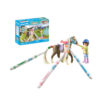 Playmobil - Cal cu par si creioane Crayola - PM71640