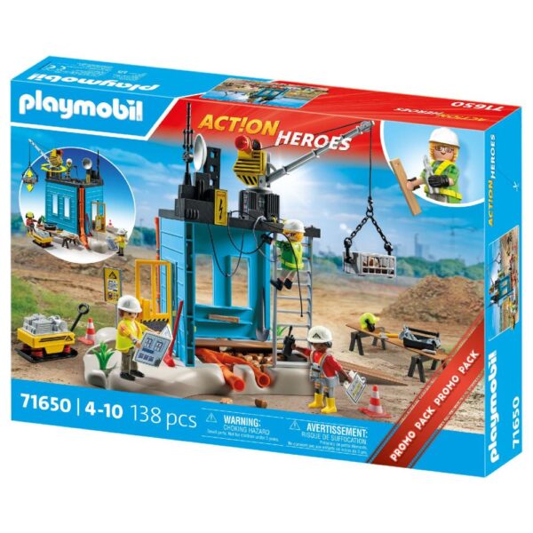 Playmobil - Promo pack santier de constructii - PM71650