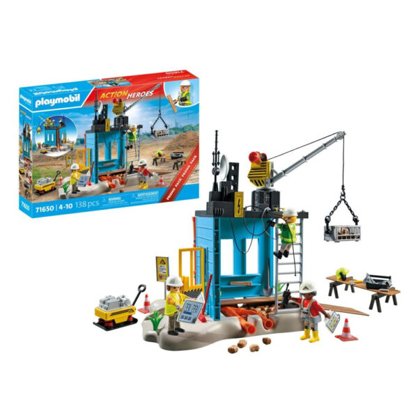 Playmobil - Promo pack santier de constructii - PM71650