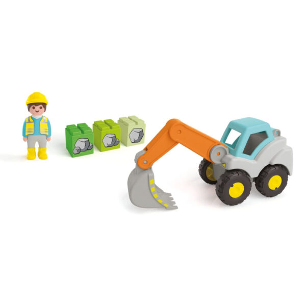 Playmobil Junior - Excavator cu brat mobil - PM71684