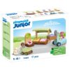 Playmobil Junior - Taraba la piata si stivuitor - PM71691