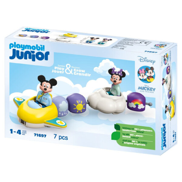 Playmobil Junior Disney - Zborul lui Mickey si Minnie printre nori - PM71697