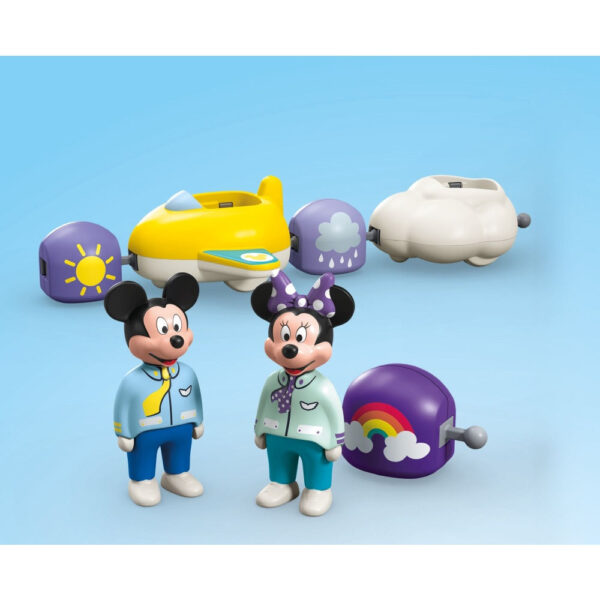 Playmobil Junior Disney - Zborul lui Mickey si Minnie printre nori - PM71697