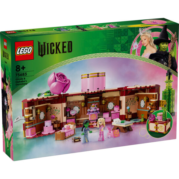 LEGO Wicked - Camera de camin a Glindei si a Elphabei 75683, 740 piese