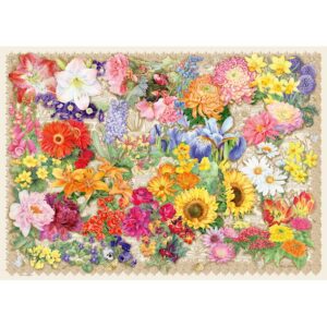 Ravensburger - Puzzle flori 1000 piese design nou - RVSPA00121