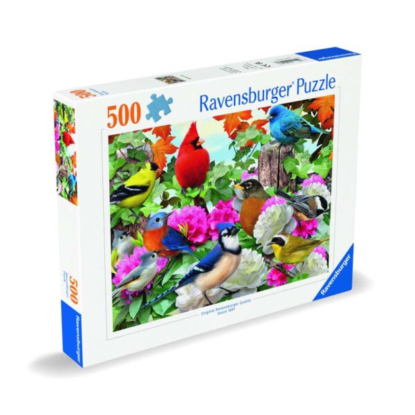 Ravensburger - Puzzle pasari 500 piese design nou - RVSPA00147