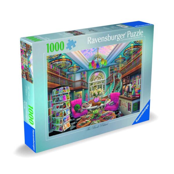 Ravensburger - Puzzle palatul cartilor 1000 piese design nou - RVSPA00167
