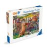 Ravensburger - Puzzle catelusi pe bicicleta 500 piese design nou - RVSPA00209