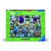 Ravensburger - Puzzle provocarea Minecraft 1000 piese design nou - RVSPA00422