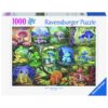 Ravensburger - Puzzle ciuperci colorate 1000 piese design nou - RVSPA00424