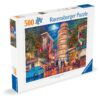 Ravensburger - Puzzle strazile din Pisa 500 piese design nou - RVSPA00709
