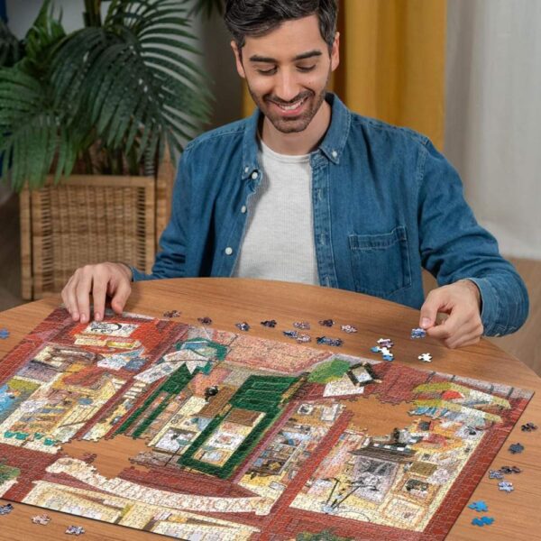 Ravensburger - Puzzle librarie 1500 piese design nou - RVSPA00728