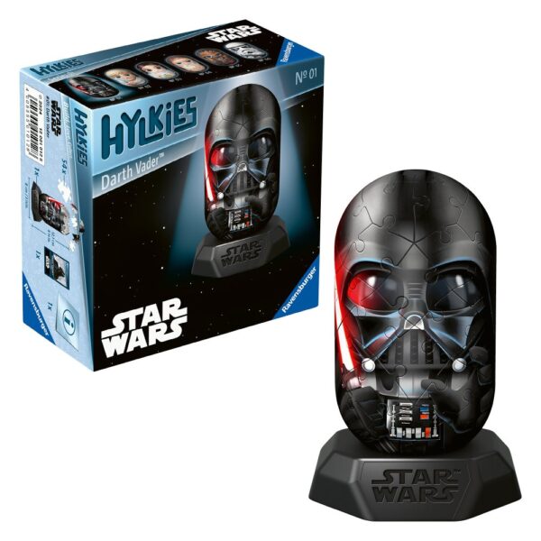 Ravensburger - Puzzle 3D Hylkies Star Wars Darth Vader 54 piese - RVS3D01012