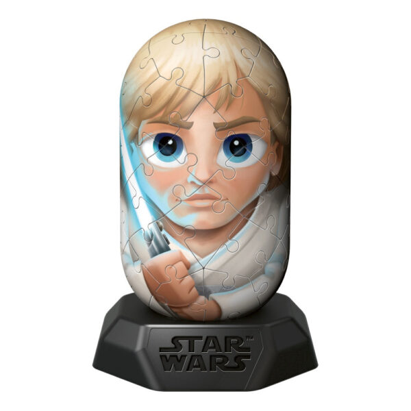 Ravensburger - Puzzle 3D Hylkies Star Wars Lluke Skywalker 54 piese - RVS3D01013