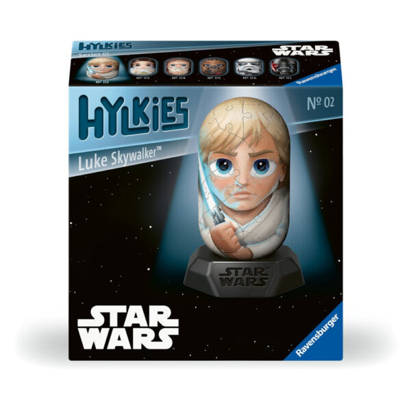 Ravensburger - Puzzle 3D Hylkies Star Wars Lluke Skywalker 54 piese - RVS3D01013