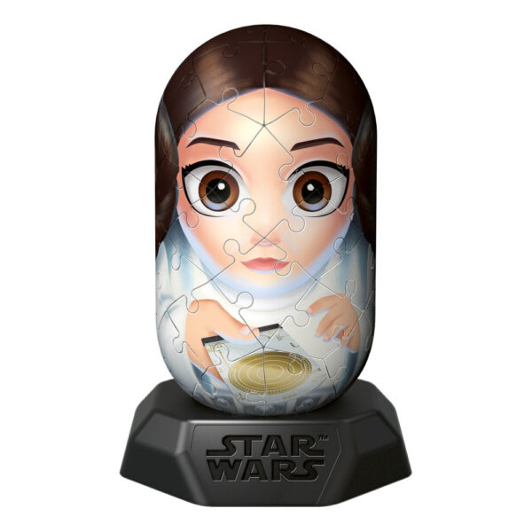 Ravensburger - Puzzle 3D Hylkies Star Wars printesa Leia 54 piese - RVS3D01014