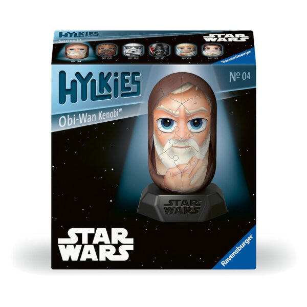 Ravensburger - Puzzle 3D Hylkies Star Wars Obi Wan Kenobi 54 piese - RVS3D01015
