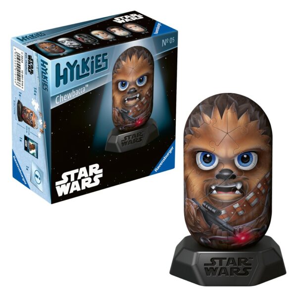Ravensburger - Puzzle 3D Hylkies Star Wars Chewbacca 54 piese - RVS3D01016