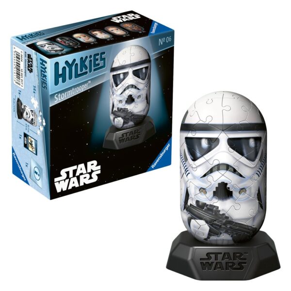 Ravensburger - Puzzle 3D Hylkies Star Wars Stormtrooper 54 piese - RVS3D01017