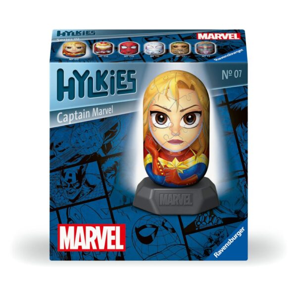 Ravensburger - Puzzle 3D Hylkies Marvel captain Marvel 54 piese - RVS3D01156